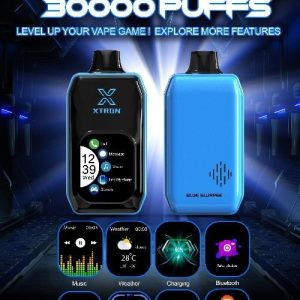 Xtron 30000 Puff Bluetooth Disposable 5ct Ruby Delight