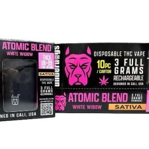 Underdogs Atomic 3g THC-A Live Resin Disposable White Widow