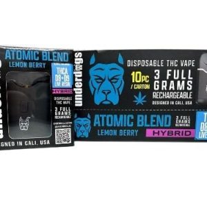 Underdogs Atomic 3g THC-A Live Resin Disposable Lemon Berry