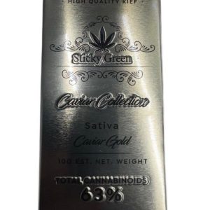 Sticky Green Caviar 5pk Pre-Rolls Caviar Gold Sativa