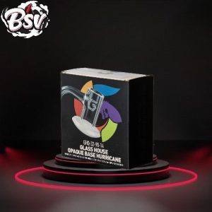 Glass House Opaque Hurricane 90° 14mm Banger