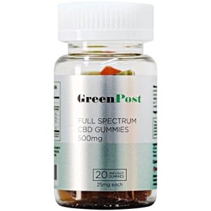 Green Post Gummies Full Spectrum CBD 20ct