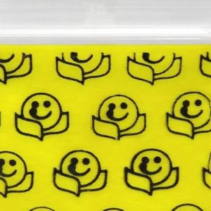 Zip Bags 1515 10/100PK 1000ct/BG Happy Face