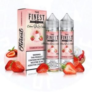 The Finest 2pc Creme Edition Strawberry Custard 3mg