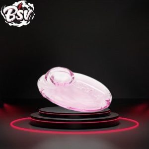 Grav Pebble Spoon Hand Pipe Pink