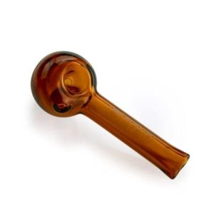 Grav Pinch Spoon Hand Pipe Smoke Amber