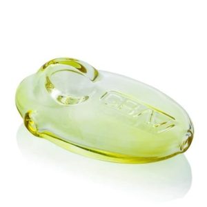 Grav Pebble Spoon Hand Pipe Fumed