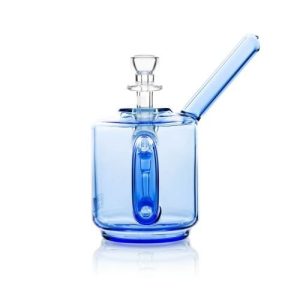 Grav Coffee Mug Pocket Bubbler Light Cobalt