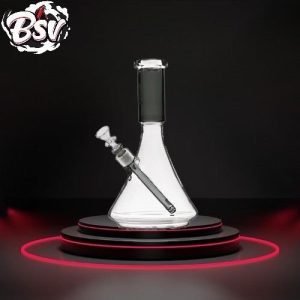 Grav Large Deco Beaker Waterpipe Smoke Grey