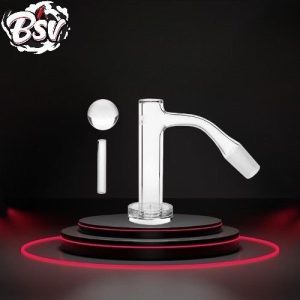 Grav 10mm 45° Quartz Control Tower Banger Set