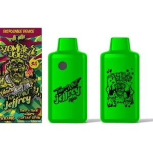 Hixotic Trap'd Out Jeffrey 3g Disposable Zombies OG Indica
