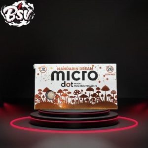 Micro Dot Mushroom Tablets 10ct Mandarin Dream