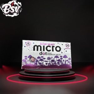 Micro Dot Mushroom Tablets 10ct Berry Blast