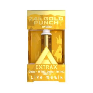 Extrax 2G Cart HXY11-THC,D10-THC, THC-H 24K GP Live Resin Hybrid