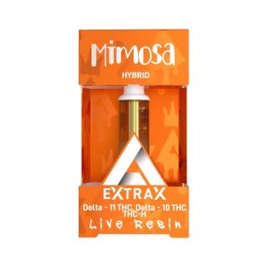 Extrax 2G Cart HXY11-THC,D10-THC, THC-H Mimosa Live Resin Hybrid