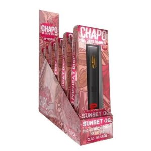Chapo El Jefe Blend 3.5g Disposable Sunset OG Hybrid