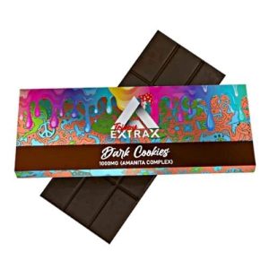 Trippy Extrax 1000MG Amanita Complex Chocolate 10/PK Dark Cookie