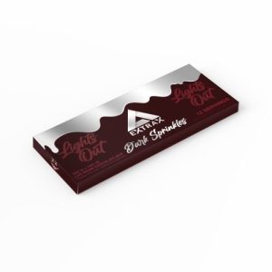 Extrax Lights Out Chocolate THC-H+JD 1200mg 10ct Dark Cookies