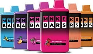 MNKE Bars 6500 Puff Disposables Yummy Gummy
