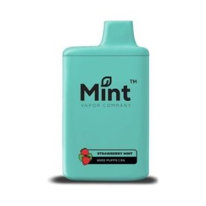 Mint Vapor Company 6500 Puff Disposable Strawberry Mint