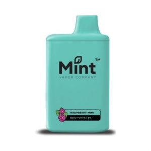 Mint Vapor Company 6500 Puff Disposable Raspberry Mint