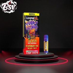 Looper 2g Cartridge Lifted Series 11 Hydroxy THC-JD+P Purple Oct