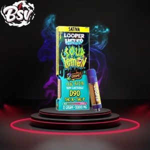 Looper 2g Cartridge Lifted Series THC-A+11HDY-THC+THCP Sour Lemo
