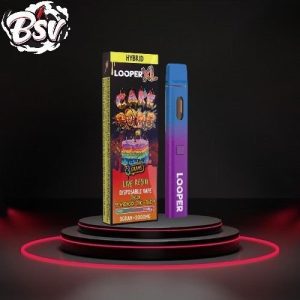 Looper XL Live Resin 3G Disposable Cake Bomb Hybrid
