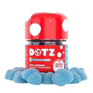 DOTZ Gummies 1000MG/Jar Blue Raspberry