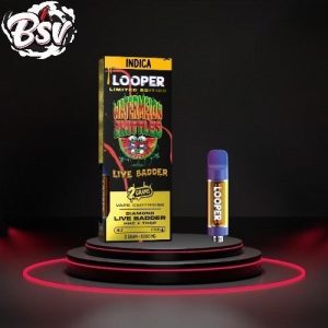 Looper Live Badder 2g Cartridges HHC+THCP Watermelon Zkittles