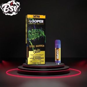 Looper Live Badder 2g Cartridges HHC+THCP Green Goblin