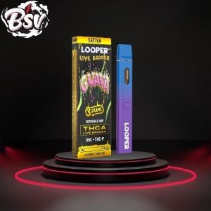 Looper THC-A Live Badder 3G Disposable Guava Sativa