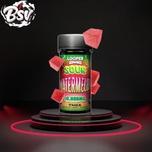 Looper 10,000mg THC-A Gummies 20ct Sour Watermelon