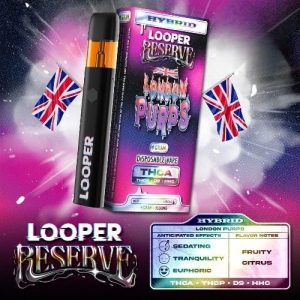 Looper 1g THCA Reserve Disposable London Purps