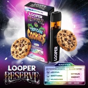 Looper 1g THCA Reserve Disposable Tropicana Cookies