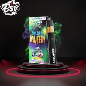 Looper 1g THCA Reserve Disposable Blueberry Muffin