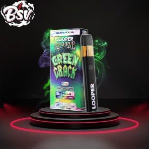 Looper 1g THCA Reserve Disposable Green Crack