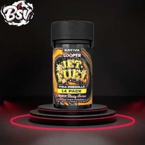 Looper THCA Pre-Rolls 14ct Jar Jet Fuel