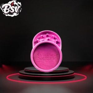 Santa Cruz 2pc Hemp Grinder 12pc Display Pink/Black