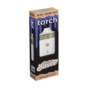 Torch Caviar Sauce 4.5g Disposable Berry Cream Puff Sativa