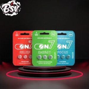 ON7 7-hydroxymitragynine 20mg Tablets 3ct Focus