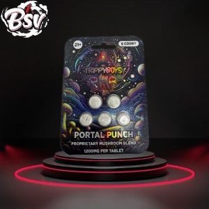 Trippy Boys 1200mg Mushroom Tablets 5ct Portal Punch