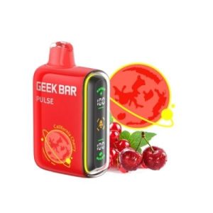 Geek Bar Pulse 15k Puff Disposable California Cherry