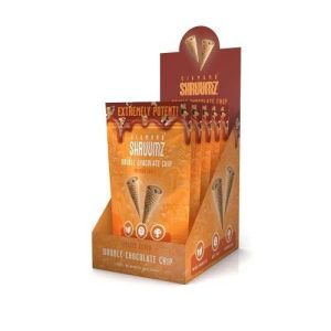 Shruumz Diamond Infused Cone Treats Double Chocolate Chip