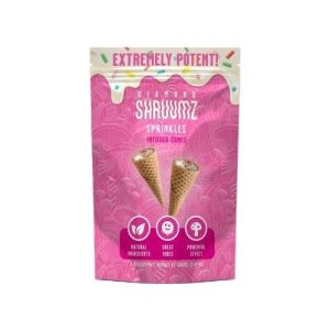 Shruumz Diamond Infused Cone Treats Sprinkles