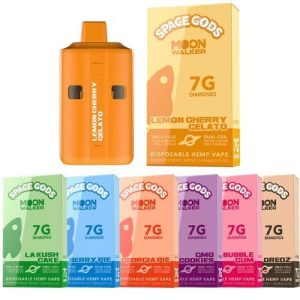 Space Gods Moon Walker 7g THC-A Disposable Bubble Gum