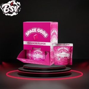 Space Gods Enhanced D9+CBD Gummies 30pk Pink Lemonade