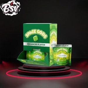 Space Gods Enhanced D9+CBD Gummies 30pk Sour Apple