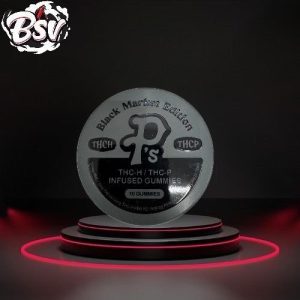 Perfectly Pure P's 55mg Can THC-P 10ct Gummies Patch Work