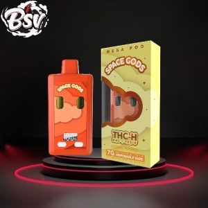 Space Gods Mega Pod 7g  THC-H Disposable Cosmic Mango